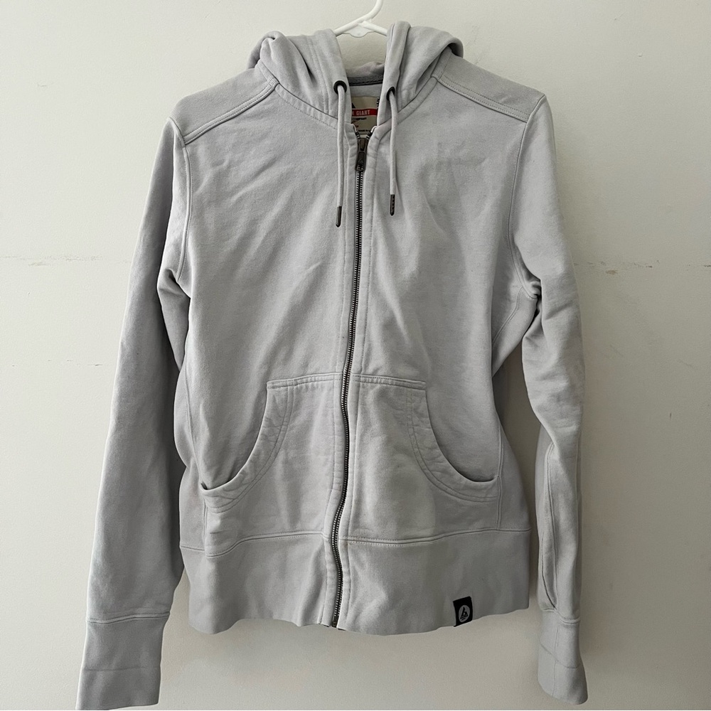 American Giant Gray Zip-Up the greatest hoodie ever size XL